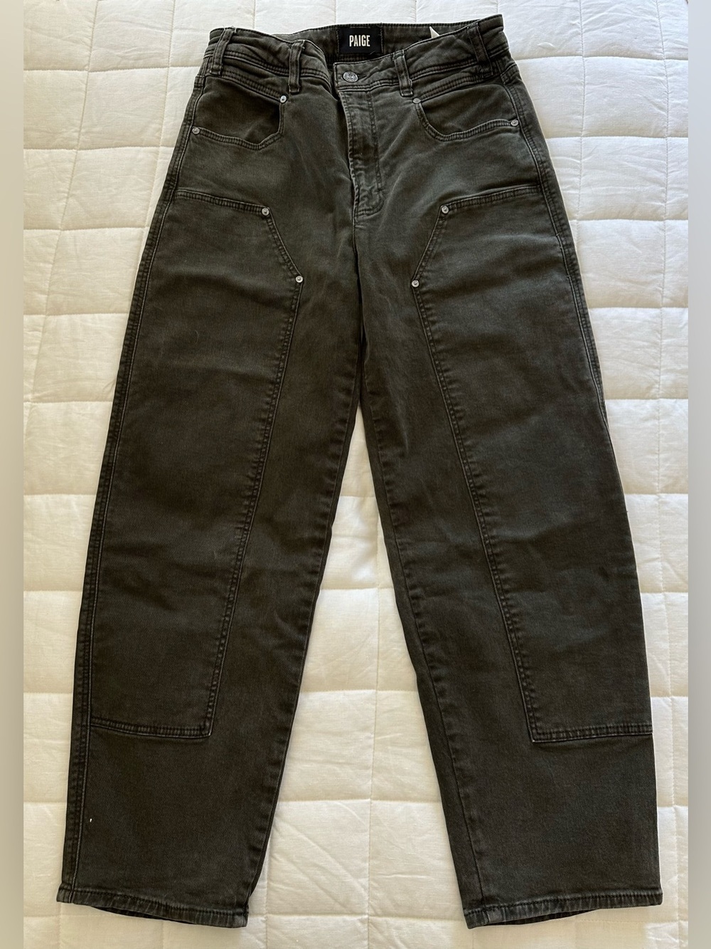 NWOT Paige Alexis in Bayou Green size 27